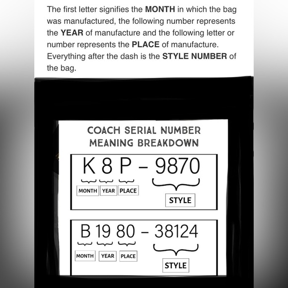 NWOT Coach 2009 Blk. Sateen “Poppy” Authentic in perfect condition. 15 x 10 in. - Picture 13 of 16